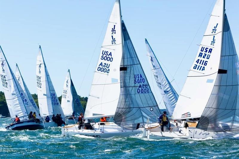 J/24 U.S. National Championship photo copyright USA J/24 Class Association taken at Portland Yacht Club, Maine and featuring the J/24 class