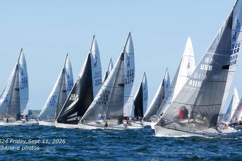 2026 J/24 U.S. National Championship in Portland - Day 1 photo copyright Ann Blanchard taken at  and featuring the J/24 class