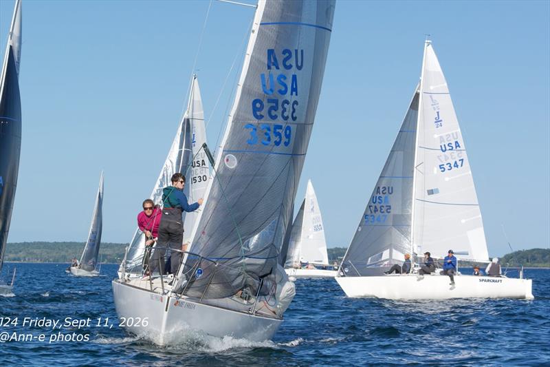 2026 J/24 U.S. National Championship in Portland - Day 1 photo copyright Ann Blanchard taken at  and featuring the J/24 class