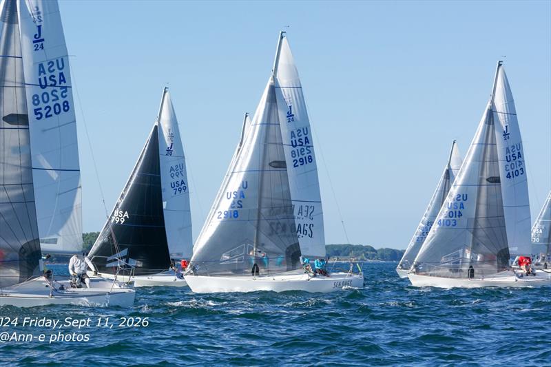 2026 J/24 U.S. National Championship in Portland - Day 1 photo copyright Ann Blanchard taken at  and featuring the J/24 class
