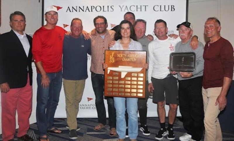 Honor Roll crowned J/35 North American Champions at Annapolis Yacht Club - photo © Annapolis Yacht Club