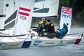 The Port Edgar Yacht Club team during the SAILING Champions League event in St. Moritz © SCL / David Pichler