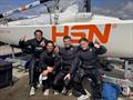 © Neuza Aires Pereira / BOW Media Congratulations to team HSN with helm Javier Padron, Adolfo Lopez Quevendo, Luis Bugallo Arriola and Ricardo Terrades Espinosa of Spain for winning the 2025 J/70 Corinthian European Championship! © Neuza Aires Pereira / BOW Media