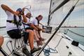 Stride Forward's pre-Cowes training - Pulling in the main sheet © Paul Wyeth / www.pwpictures.com