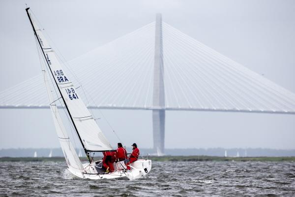 J70 practicing on the day before Charleston Race Week photo copyright Sperry Charleston Race Week / Sander van der Borch taken at Charleston Yacht Club and featuring the J70 class