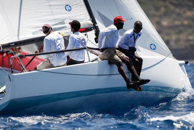 Shawn Malone racing J 70, Sleeper at Antigua Sailing Week photo copyright Paul Wyeth / www.pwpictures.com taken at Antigua Yacht Club and featuring the J70 class