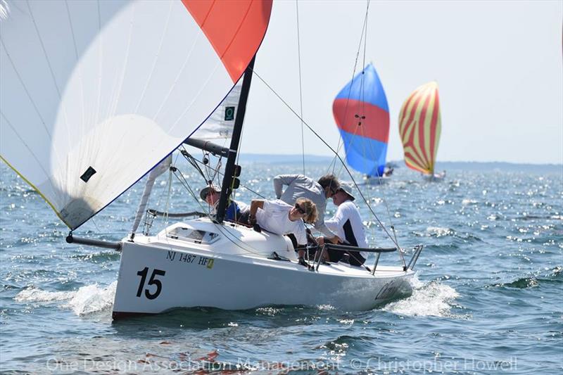 J/70 Corinthian US Nationals day 1 photo copyright Christopher Howell taken at New Bedford Yacht Club and featuring the J70 class