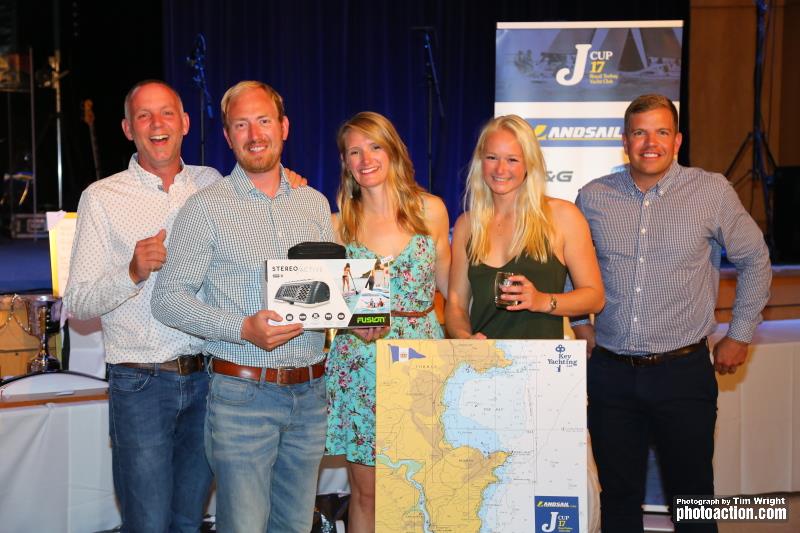 J/70 Mjölnir winner of the Handicap Class at the Landsail Tyres J-Cup in Partnership with B&G prize giving - photo © Tim Wright / www.photoaction.com