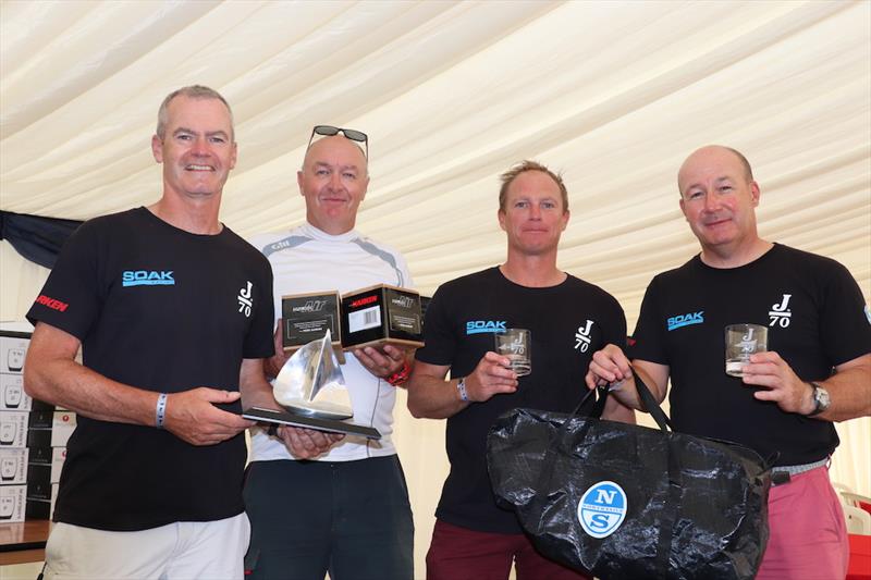 King & Wilson's Soak Racing finishes as top Corinthian in the J/70 UK Class National Championships 2019 - photo © Louay Habib