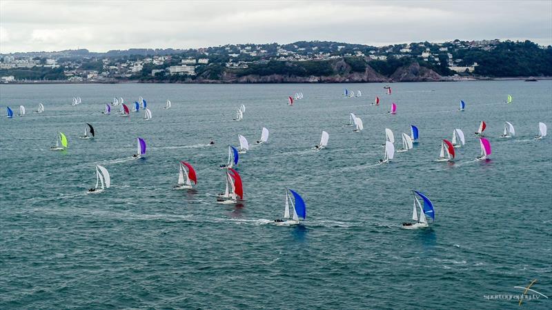 Darwin Escapes 2019 J/70 Worlds at Torbay day 1 - photo © www.Sportography.tv