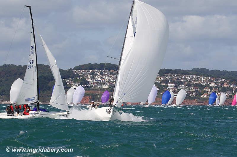 Darwin Escapes 2019 J/70 Worlds at Torbay day 3 photo copyright Ingrid Abery / www.ingridabery.com taken at Royal Torbay Yacht Club and featuring the J70 class