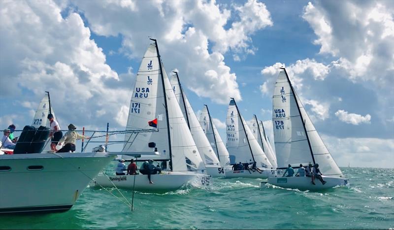 Bacardi Invitational Winter Series in Miami day 1 - photo © Kathleen Tocke