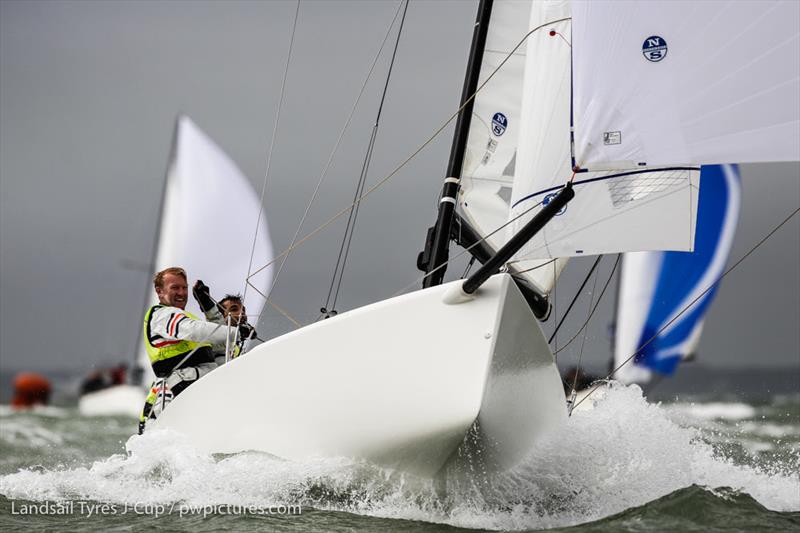 Eat sleep J Repeat, GBR 1451, J70 on day 1 of the 2020 Landsail Tyres J-Cup - photo © Paul Wyeth / www.pwpictures.com