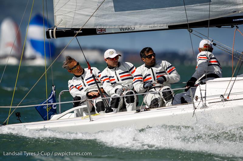 Eat Sleep J Repeat at the 2020 Landsail Tyres J-Cup photo copyright Paul Wyeth / www.pwpictures.com taken at Royal Ocean Racing Club and featuring the J70 class