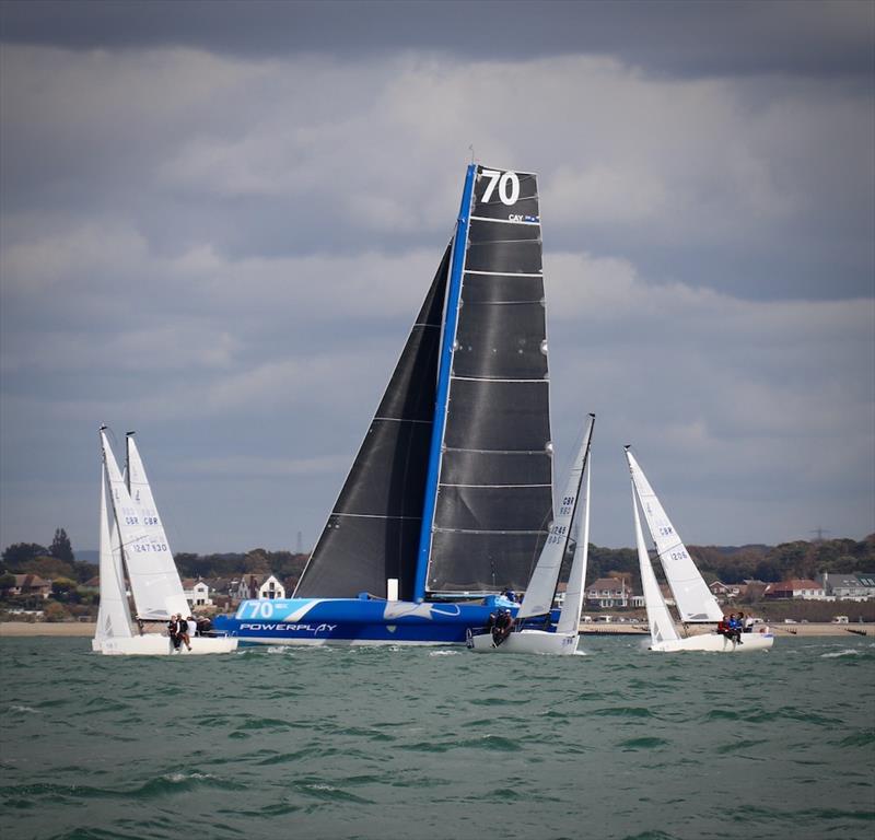 Day 2 of the 2020 J/70 UK National Championship - photo © Louay Habib