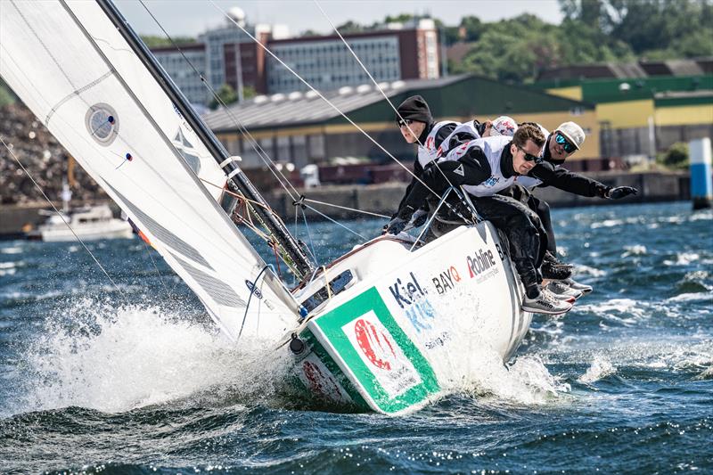2nd place: Flensburger Segel-Club, Germany at the SAILING Champions League Qualifier in Kiel.Sailing.City - photo © SCL / Lars Wehrmann