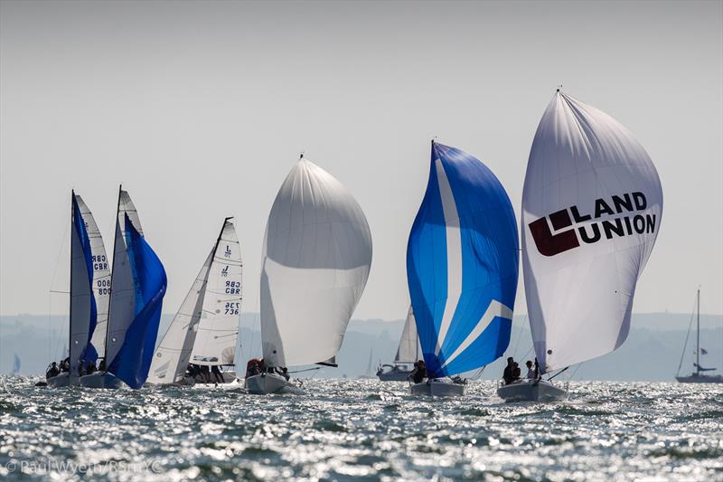 Land Union September Regatta day 2 photo copyright Paul Wyeth / RSrnYC taken at Royal Southern Yacht Club and featuring the J70 class