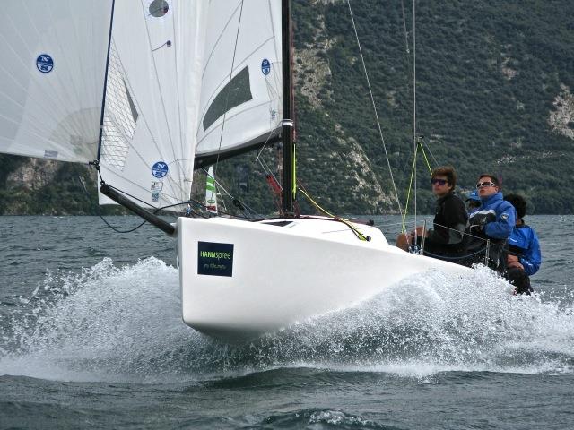 J70 Eurocup at Riva del Garda photo copyright Elke Roevens taken at Fraglia Vela Riva and featuring the J70 class