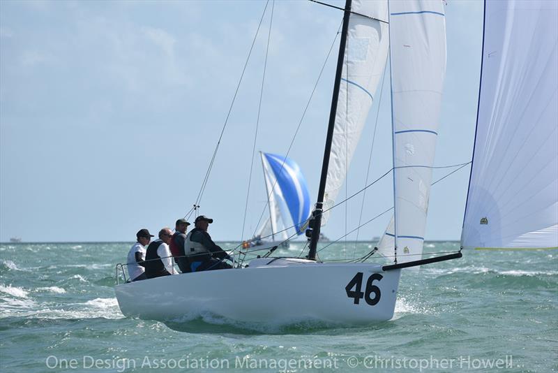 2018 J/70 Midwinter Championship photo copyright Christopher Howell taken at Coral Reef Yacht Club and featuring the J70 class