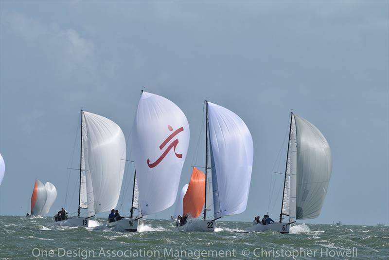 2018 J/70 Midwinter Championship photo copyright Christopher Howell taken at Coral Reef Yacht Club and featuring the J70 class