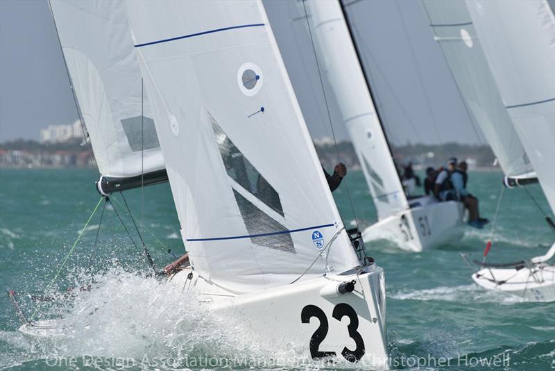 2018 J/70 Midwinter Championship photo copyright Christopher Howell taken at Coral Reef Yacht Club and featuring the J70 class