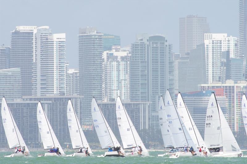 Bacardi Cup Invitational Regatta photo copyright Marco Oquendo / Gilles Morelle taken at Biscayne Bay Yacht Club and featuring the J70 class
