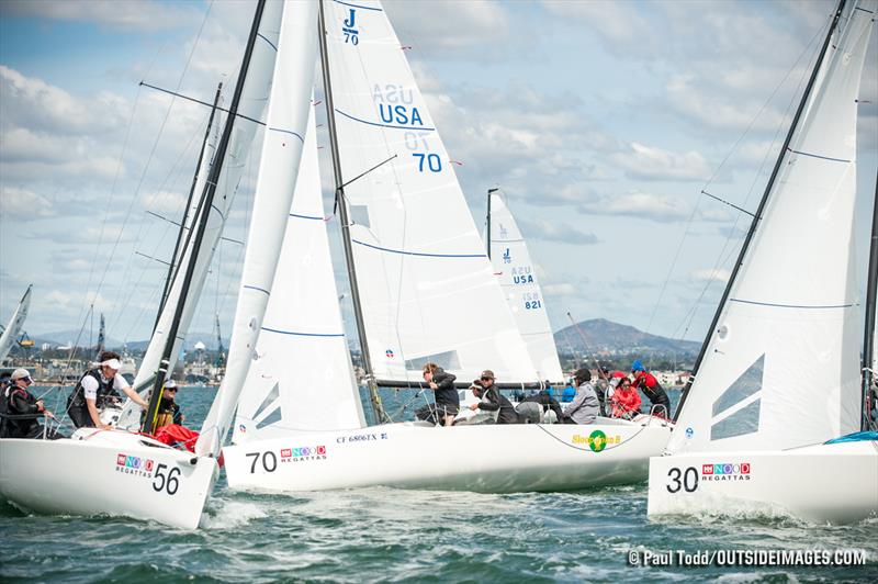 2018 Helly Hansen NOOD Regatta - Day 3 photo copyright Paul Todd / www.outsideimages.com taken at Coronado Yacht Club and featuring the J70 class