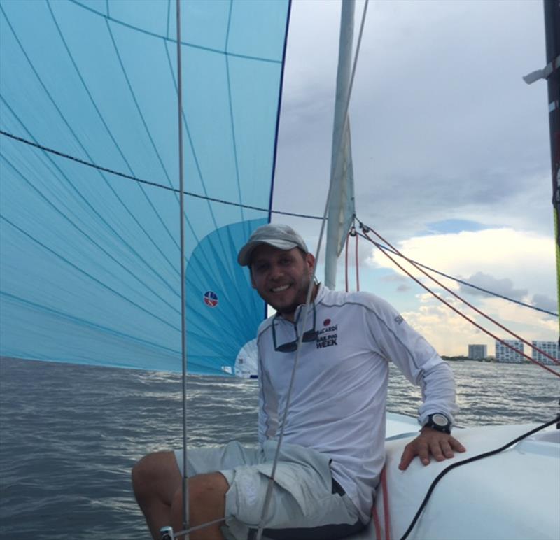 Roberto Escalante is the Regatta Chair of the 2018 J/70 North American Championship photo copyright Roberto Escalante collection taken at Club de Vela la Peña and featuring the J70 class