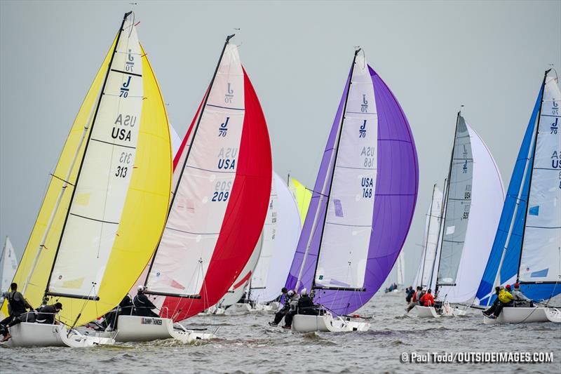 2018 Helly Hansen NOOD Regatta - Final day photo copyright Paul Todd / www.outsideimages.com taken at Annapolis Yacht Club and featuring the J70 class