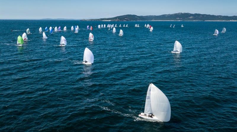 Day 4 - J70 European Championships photo copyright María Muiña taken at Real Club Náutico de Vigo and featuring the J70 class