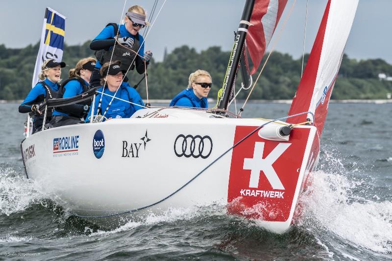 Women's SAILING Champions League photo copyright Event Media taken at Kieler Yacht Club and featuring the J70 class