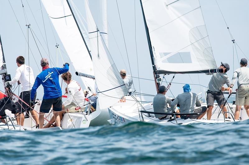 Helly Hansen NOOD Regatta at Marblehead Race Week - Day 3 photo copyright Paul Todd / www.outsideimages.com taken at  and featuring the J70 class