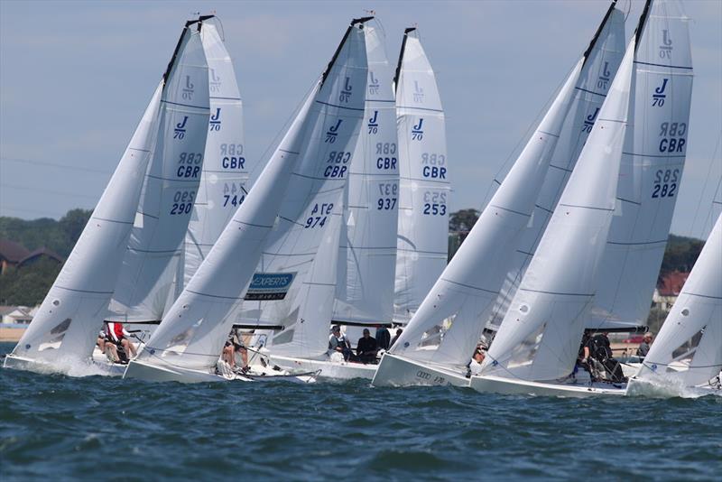 After five events 41 J/70 Teams have taken part in the 2018 J/70 UK Class Grand Slam Series photo copyright Louay Habib taken at Royal Southern Yacht Club and featuring the J70 class