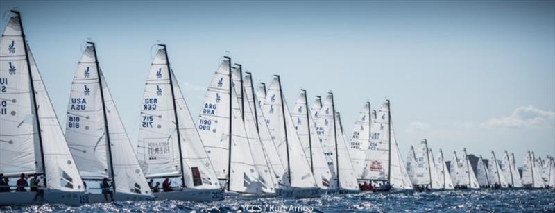 J/70 World Championship 2017 photo copyright YCCS / Kurt Arrigo taken at Yacht Club Costa Smeralda and featuring the J70 class