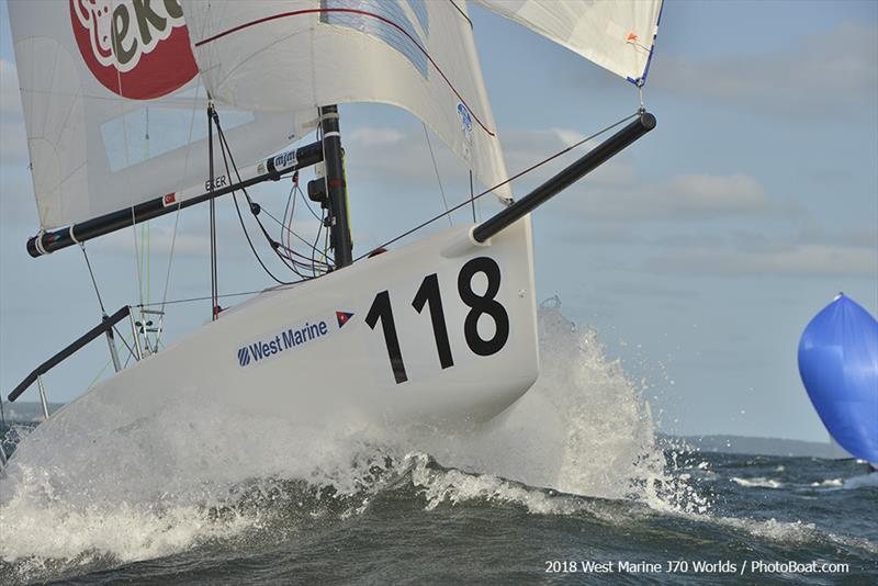 2018 West Marine J/70 World Championships photo copyright 2018 West Marine J/70 Worlds / PhotoBoat.com taken at  and featuring the J70 class