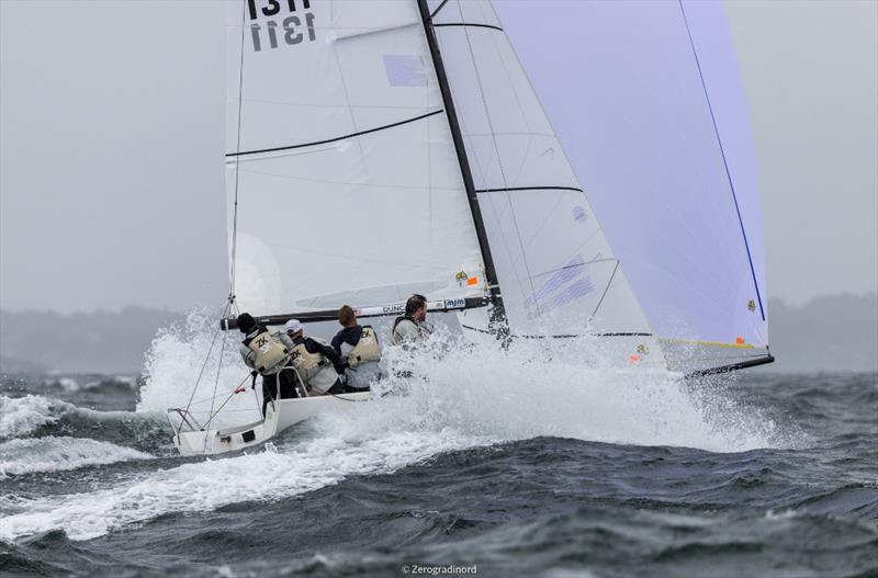 Peter Duncan's Relative Obscurity (USA) - 2018 West Marine J/70 World Championships - Day 1 photo copyright Zerogradinord.it taken at  and featuring the J70 class