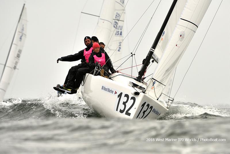 Claudia Rossi Petite Terrible (ITA) - 2018 West Marine J/70 World Championships - Day 1 - photo © 2018 West Marine J/70 Worlds / PhotoBoat.com