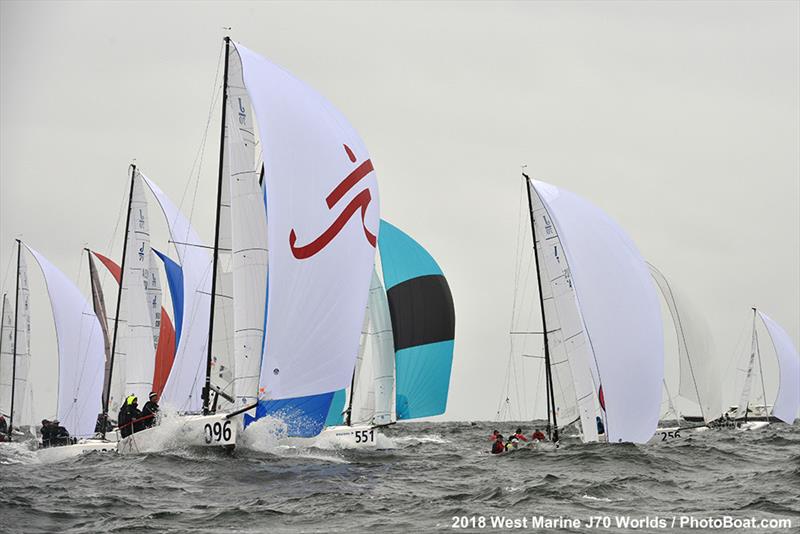 2018 West Marine J/70 World Championships - Day 4 photo copyright 2018 West Marine J/70 Worlds / PhotoBoat.com taken at  and featuring the J70 class