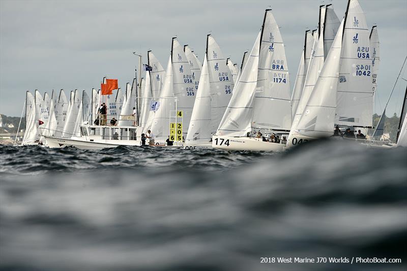 2018 West Marine J/70 World Championships - Day 4 photo copyright 2018 West Marine J/70 Worlds / PhotoBoat.com taken at  and featuring the J70 class