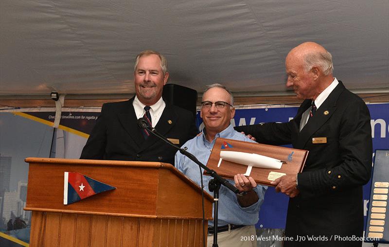 L-R Ward Blodgett, Henry Brauer, Ulf Heide - 2018 West Marine J/70 World Championships - photo © 2018 West Marine J/70 Worlds / PhotoBoat.com