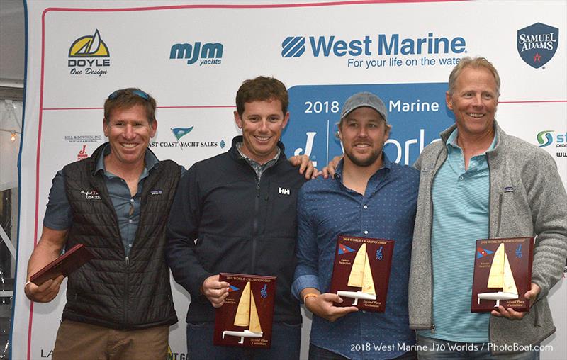 Runner up in the Corinthian Class was Jim Cunningham (USA), racing Lifted (SFYC/NYYC) - 2018 West Marine J/70 World Championships - photo © 2018 West Marine J/70 Worlds / PhotoBoat.com