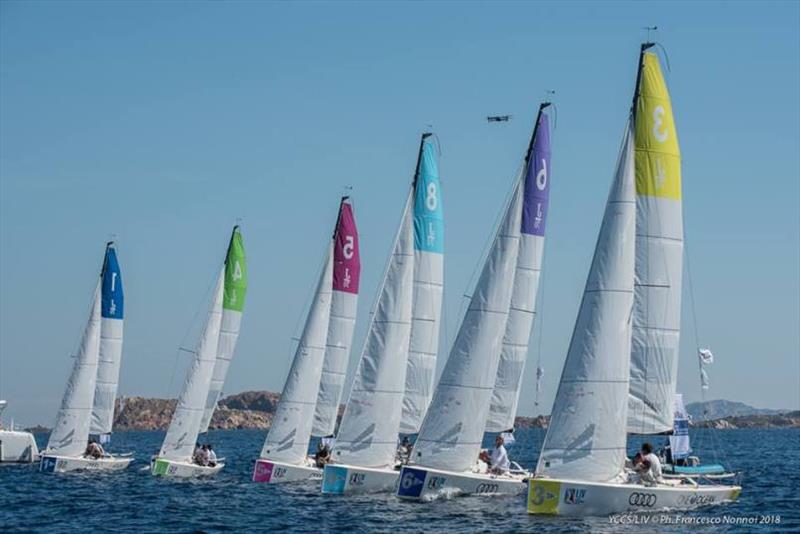 Italian J/70 League photo copyright Francesco Nonnoi taken at Yacht Club Costa Smeralda and featuring the J70 class