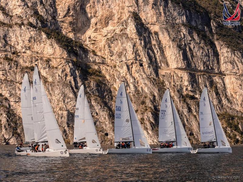Yachting Rus Cup Garda Trophy 2018 photo copyright Georgy Akimov taken at Fraglia Vela Riva and featuring the J70 class