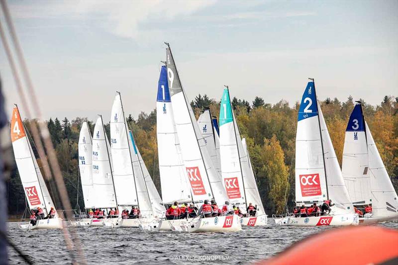 2018 J/70 Russian Championship photo copyright RUS Yachting Fedration taken at  and featuring the J70 class