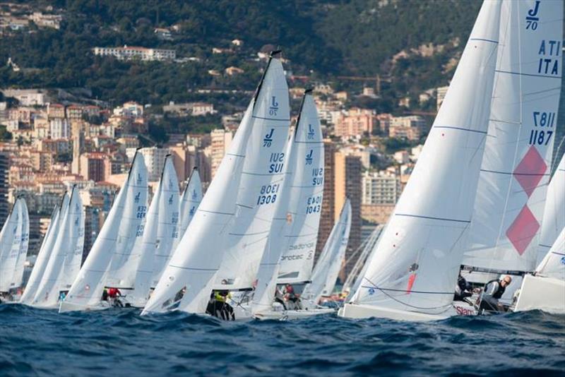 Monaco J/70 Winter Series Act III photo copyright Yacht Club de Monaco taken at Yacht Club de Monaco and featuring the J70 class