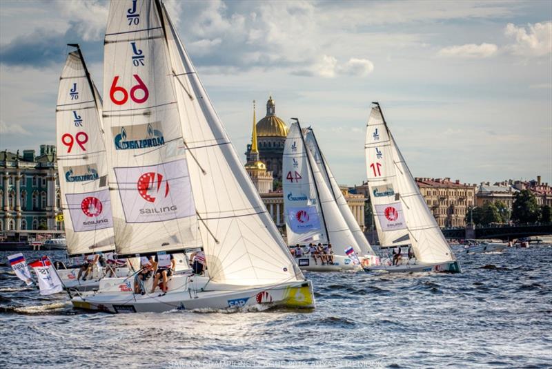 Sailing Champions League St Petersburg photo copyright Anya Semeniouk taken at Yacht Club of Saint-Petersburg and featuring the J70 class