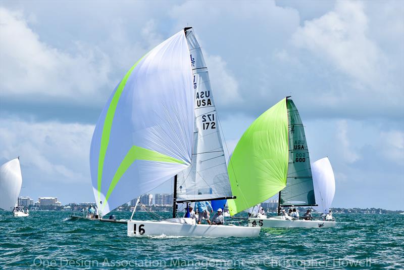 2019 J 70 Midwinter Championship photo copyright Christopher Howell taken at Coral Reef Yacht Club and featuring the J70 class