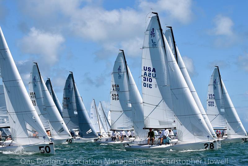2019 J 70 Midwinter Championship photo copyright Christopher Howell taken at Coral Reef Yacht Club and featuring the J70 class