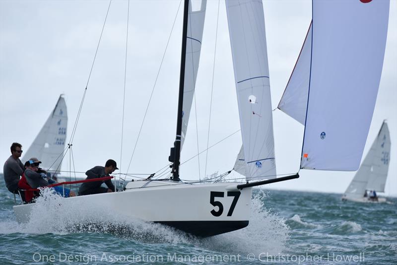 2019 J 70 Midwinter Championship - Day 2 photo copyright Christopher Howell taken at Coral Reef Yacht Club and featuring the J70 class