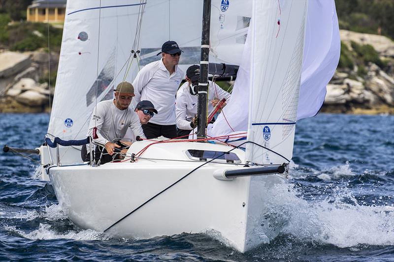 J70 Juno ended Day 1 in third - Andrea Francolini pic, Sydney Harbour Regatta photo copyright Andrea Francolini taken at Middle Harbour Yacht Club and featuring the J70 class